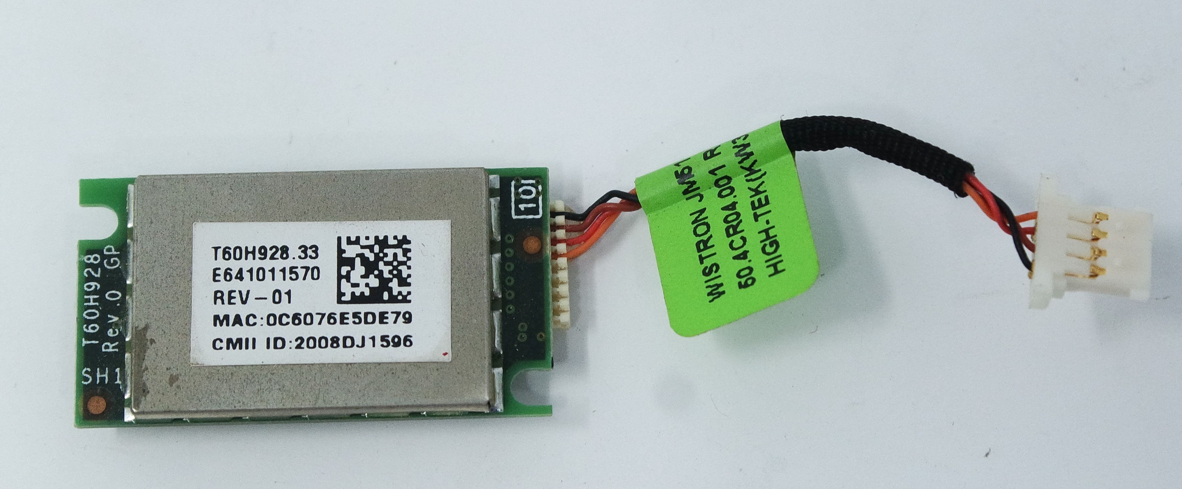BLUETOOTH CONNECTION MODULE PER ACER ASPIRE 5810TG-734G50MN ASPIRE